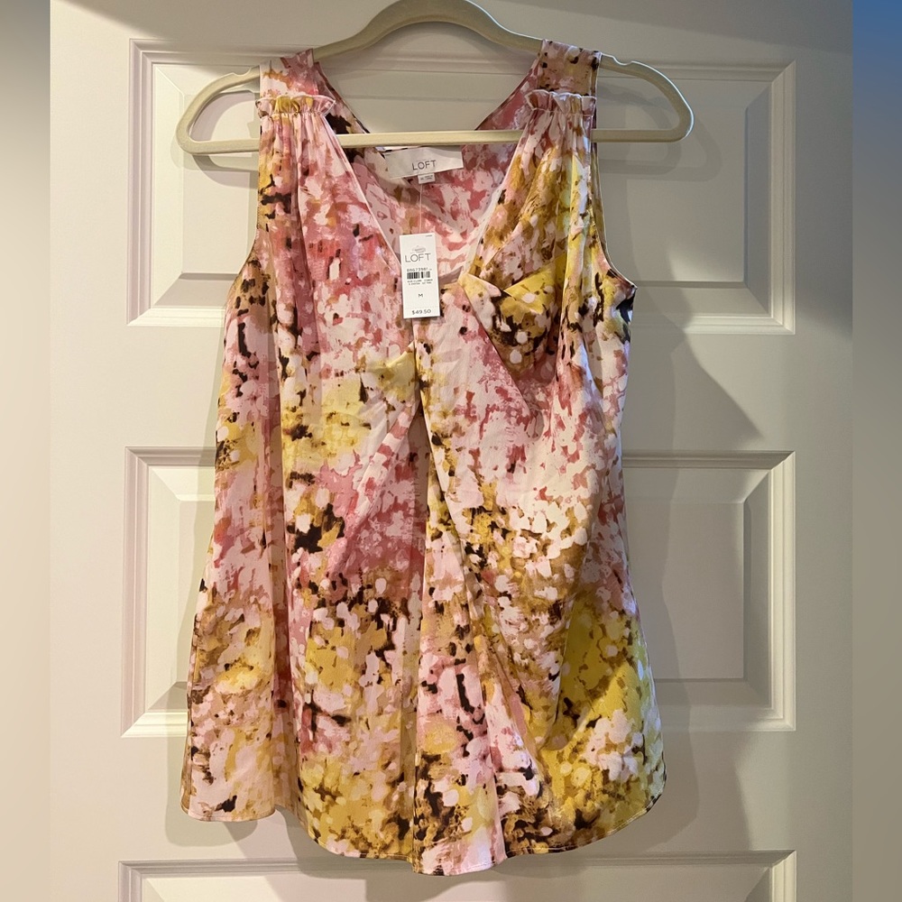 Loft sleeveless top